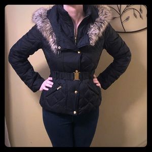 Express Short Belted Down Jacket